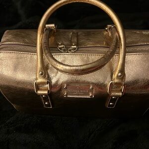 Kate Spade Gold doctors bag great condition
